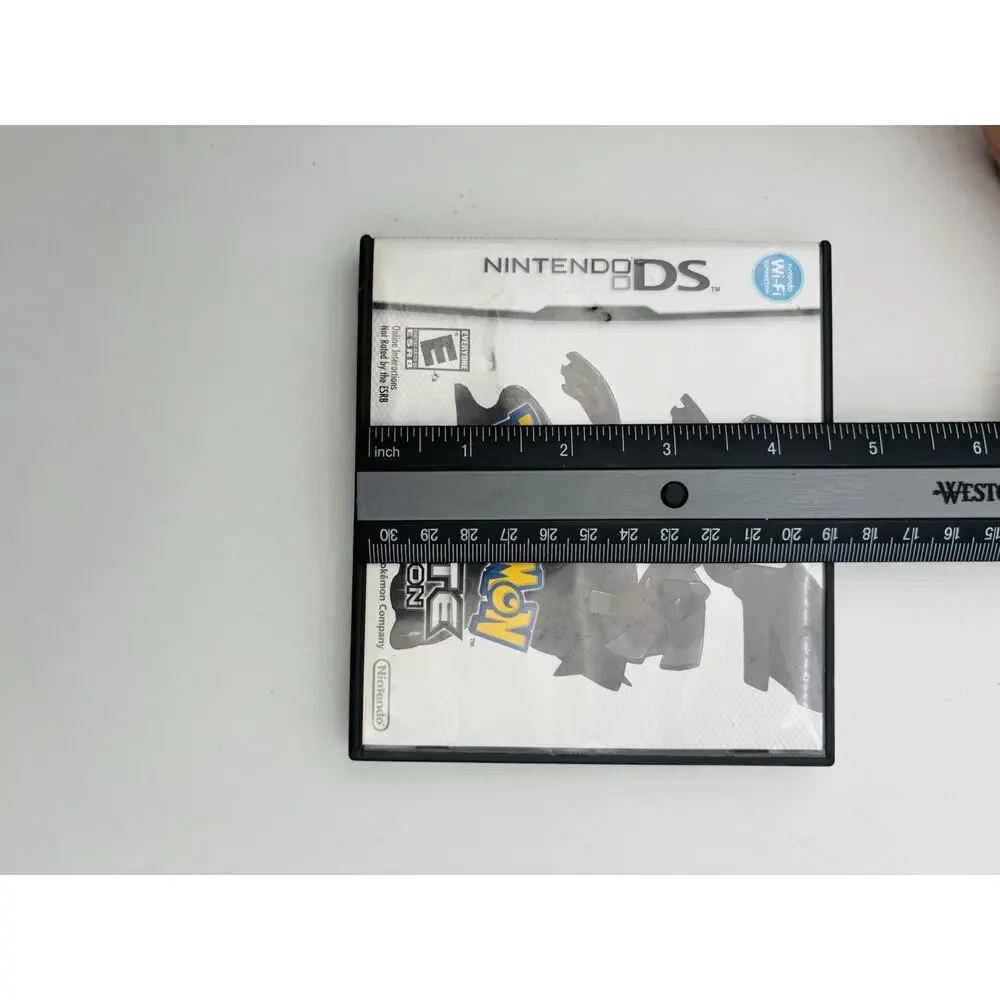 Case and Manual Only NO GAME OEM Pokemon White Version Nintendo DS Authentic